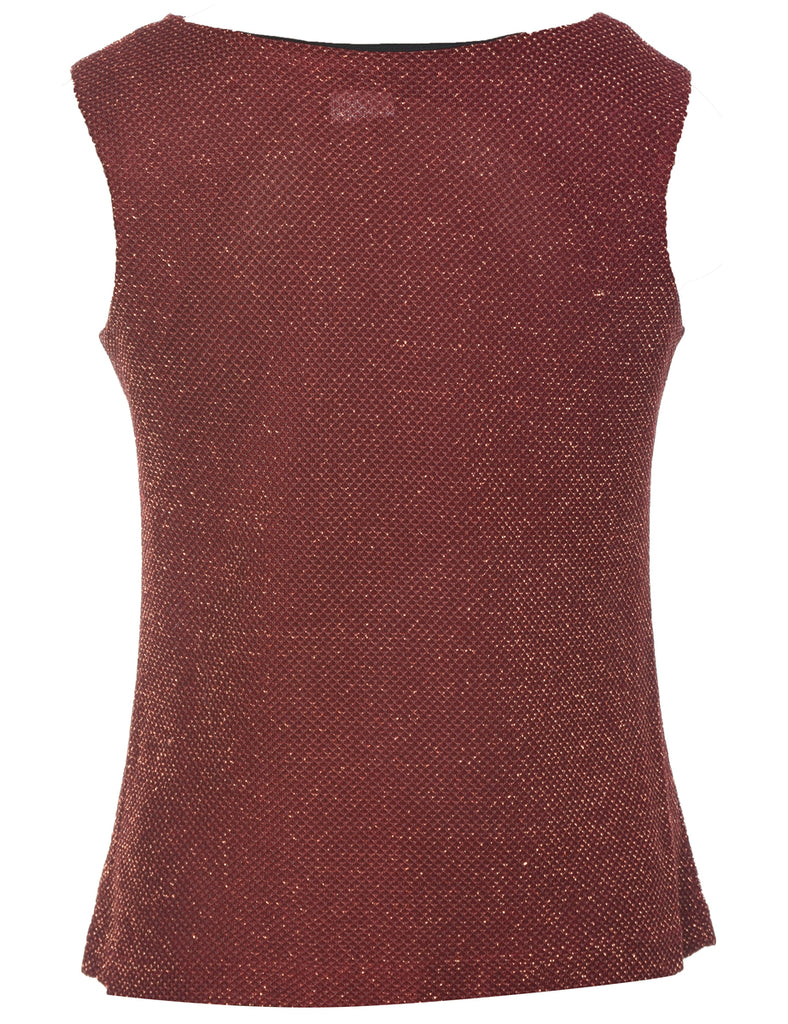 Lurex Evening Top - M