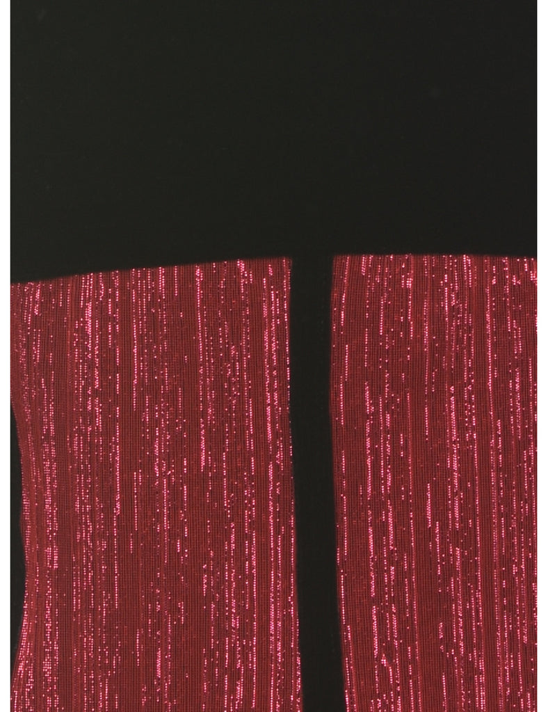 Lurex Hot Pink Evening Top - S