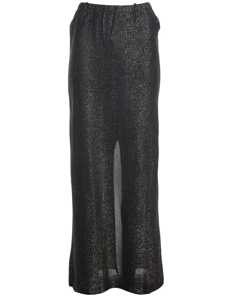 Lurex Maxi Skirt - S