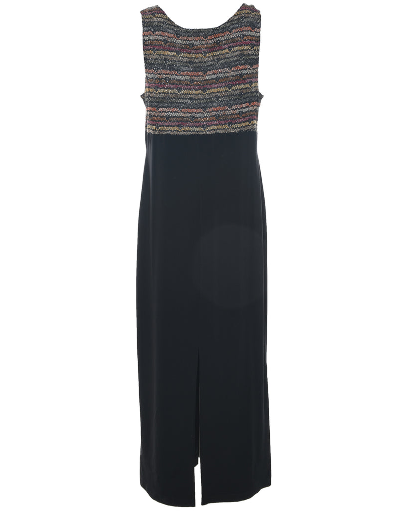 Lurex Thread Pattern Dress - XL