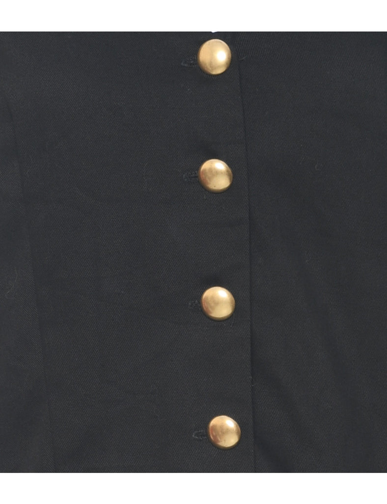 Lurex Thread Pattern Evening Jacket - M