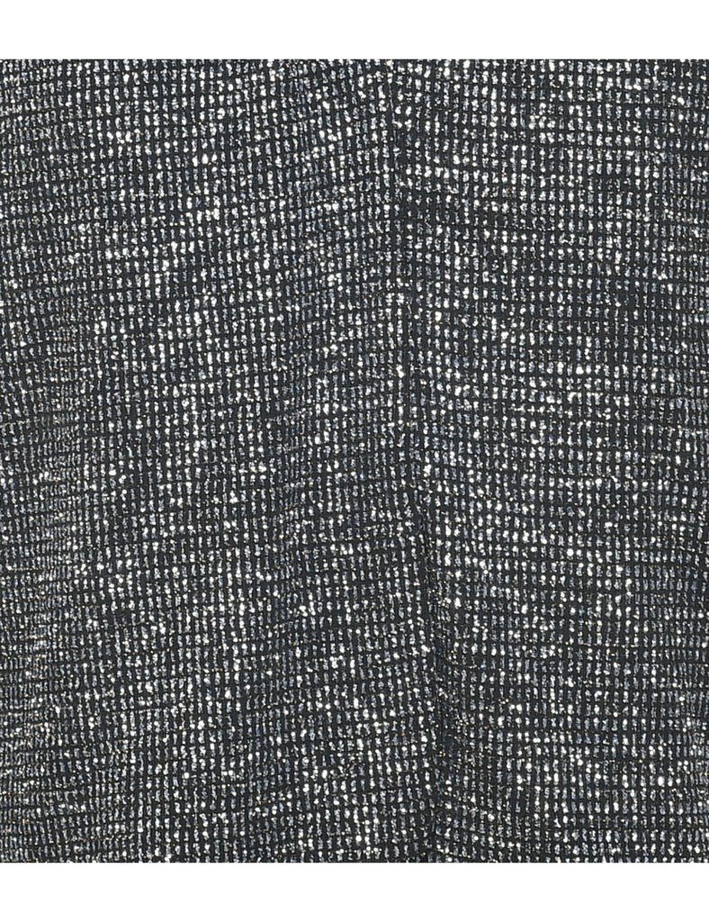 Lurex Thread Pattern Evening Jacket - L
