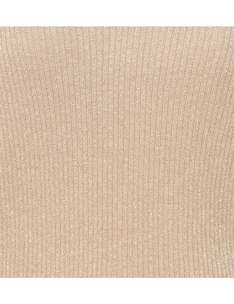 Lurex Thread Pattern Jumper - L