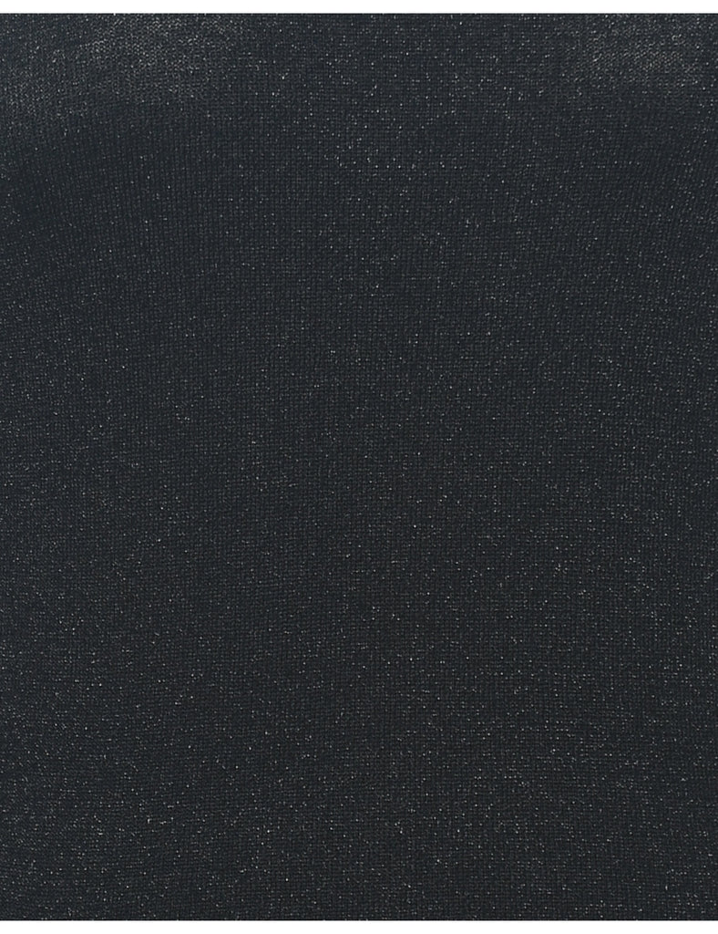 Lurex Thread Pattern Jumper - M