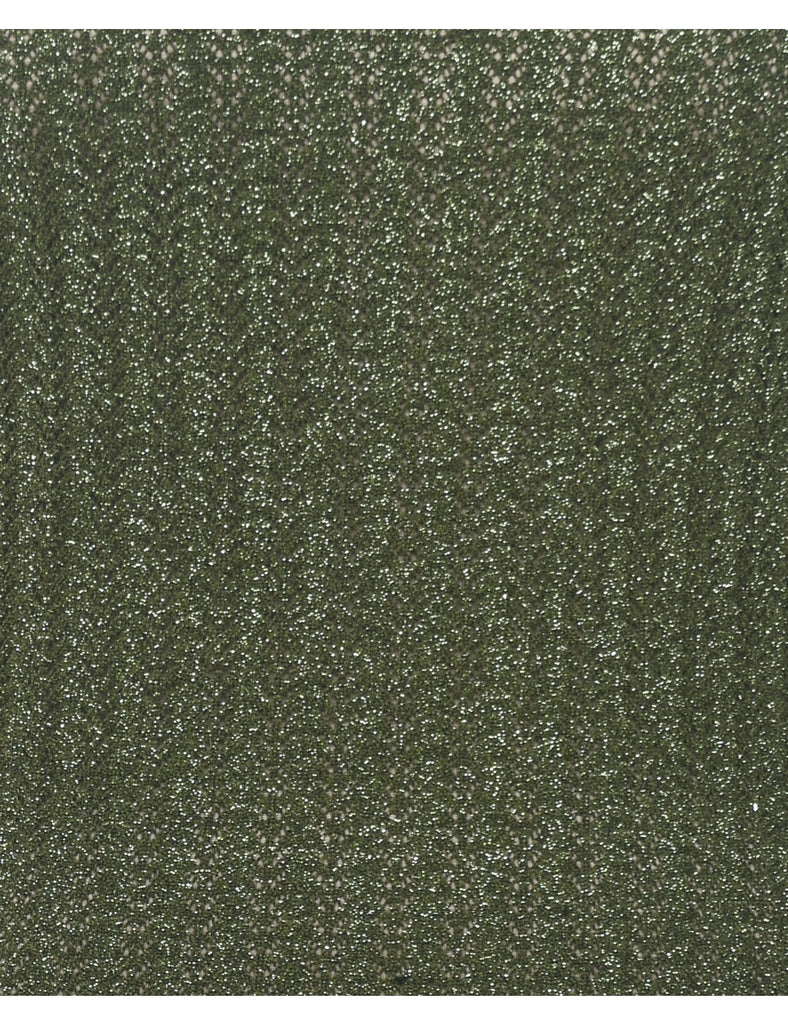 Lurex Thread Pattern Jumper - L