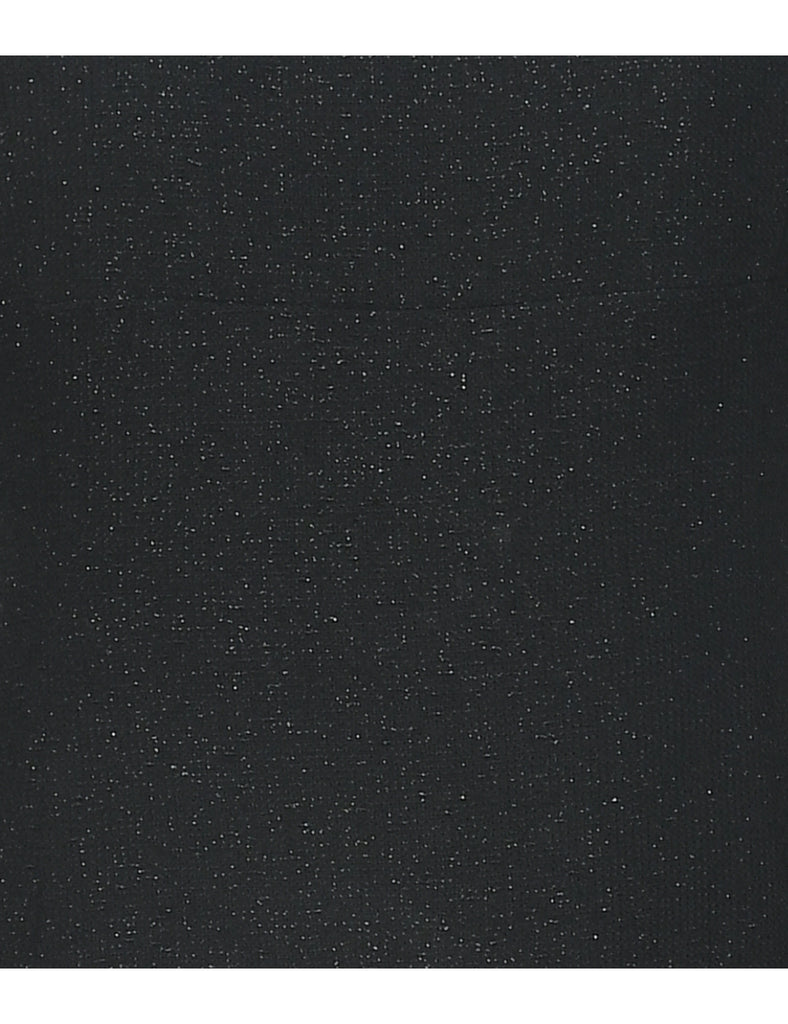 Lurex Thread Pattern MIni Dress - S