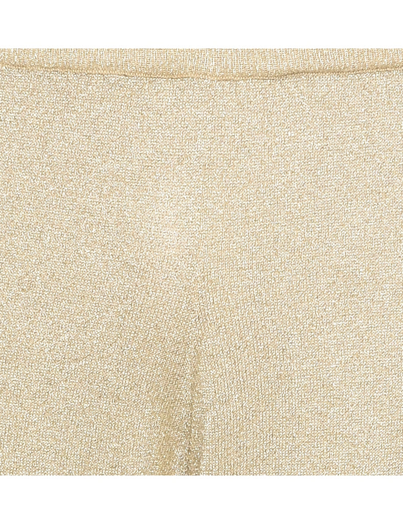 Lurex Thread Pattern Trousers - W26 L32
