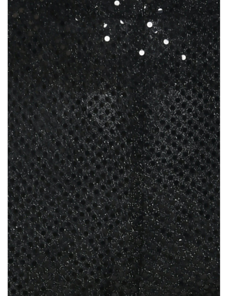 Lurex Thread Pattern Trousers - W25 L31