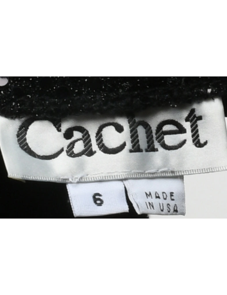 Lurex Thread Pattern Trousers - W25 L31