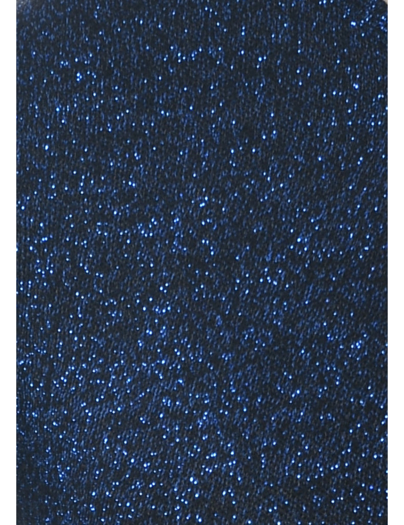 Lurex Thread Pattern Y2K Bolero Cardigan - M