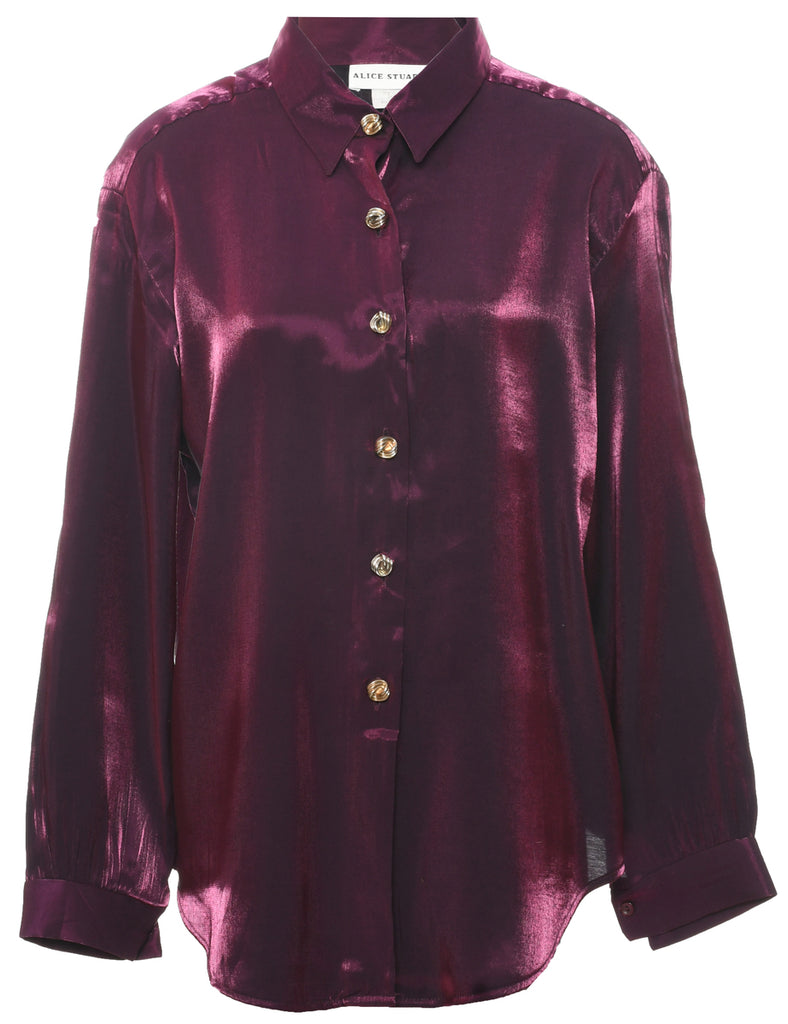 Magenta Evening Shirt - L