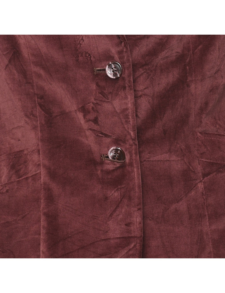 Maroon Blazer - M