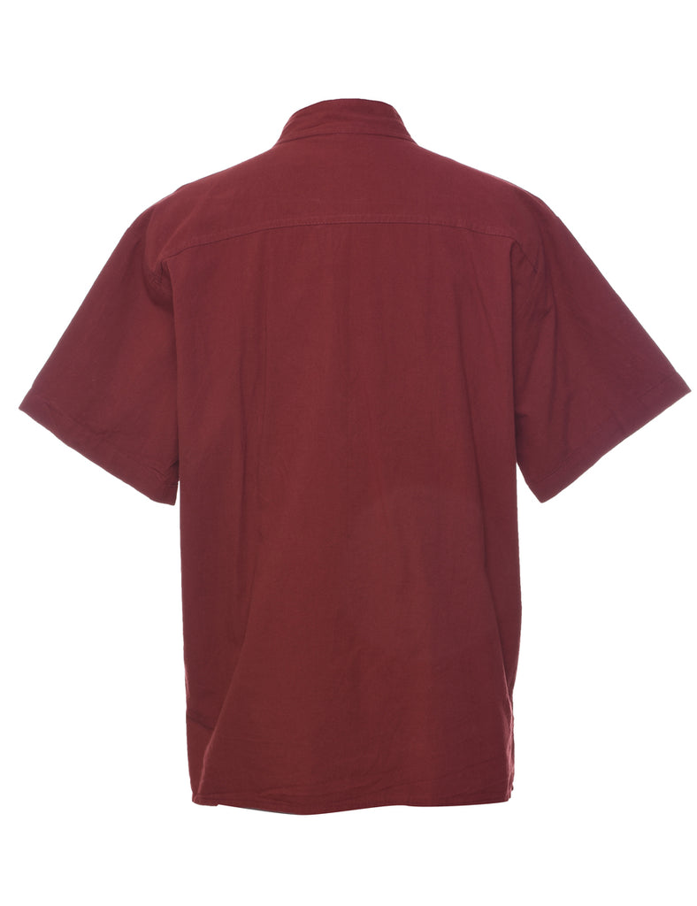 Maroon Blouse - M