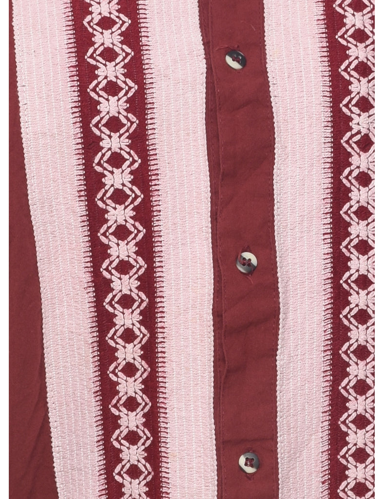 Maroon Blouse - M