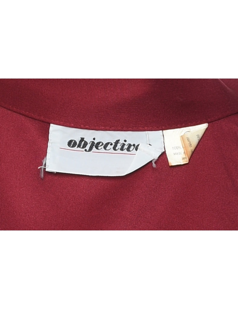 Maroon Blouse - L
