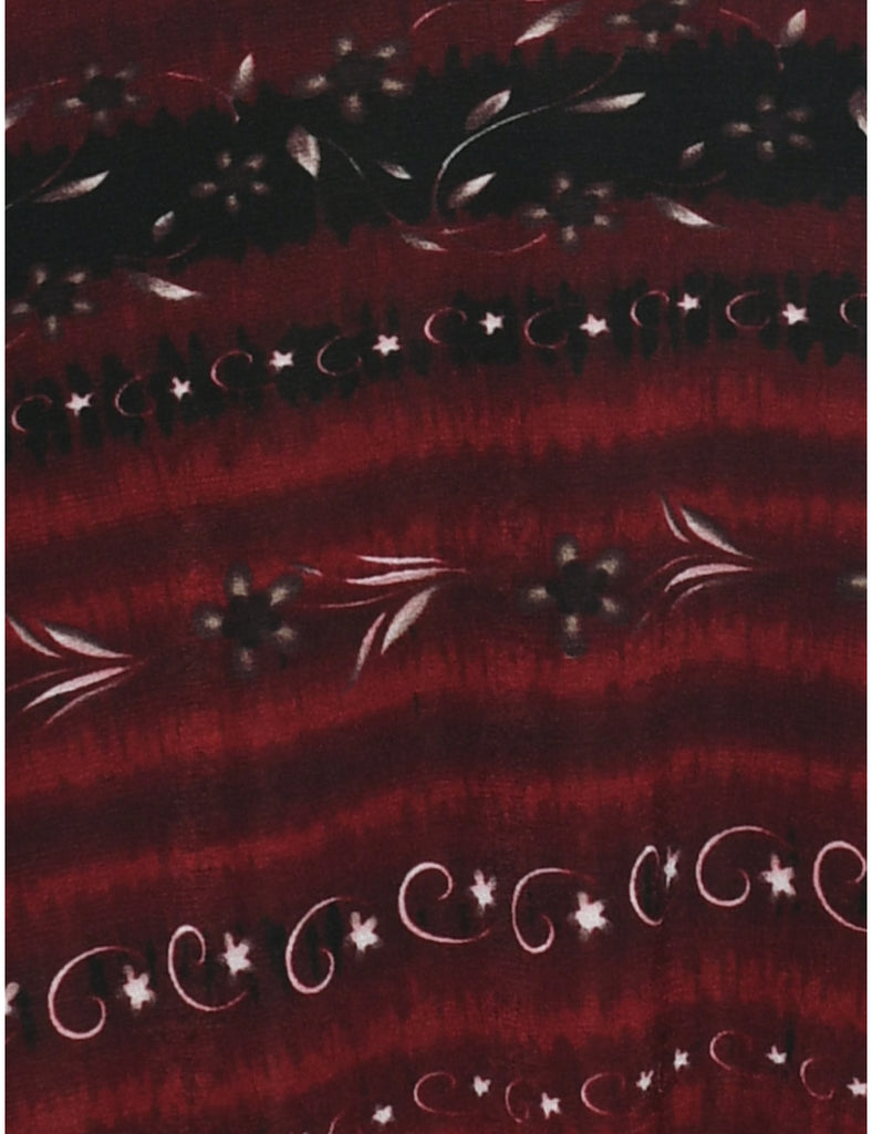 Maroon Dress - XS