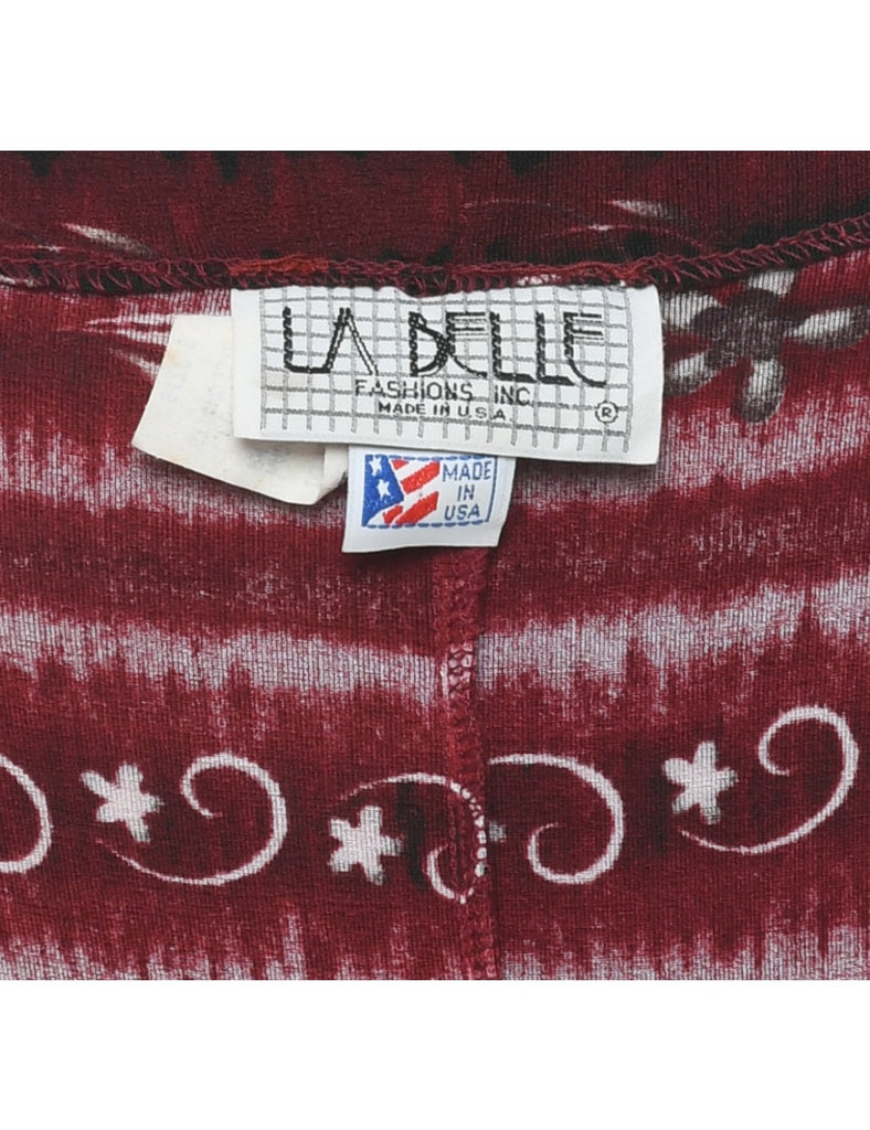 Maroon Dress - XS