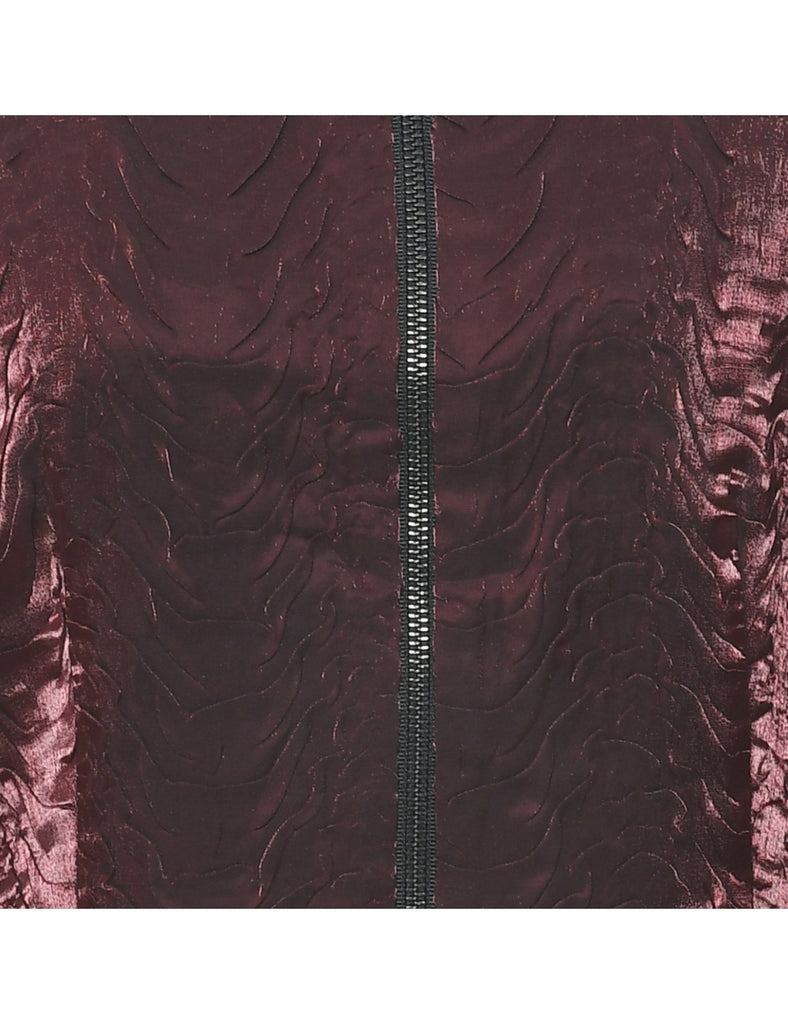 Maroon Evening Jacket - M