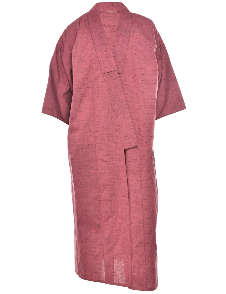 Maroon Full Length Kimono - XL
