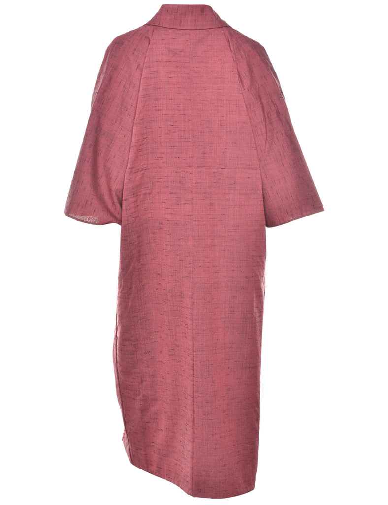 Maroon Full Length Kimono - XL