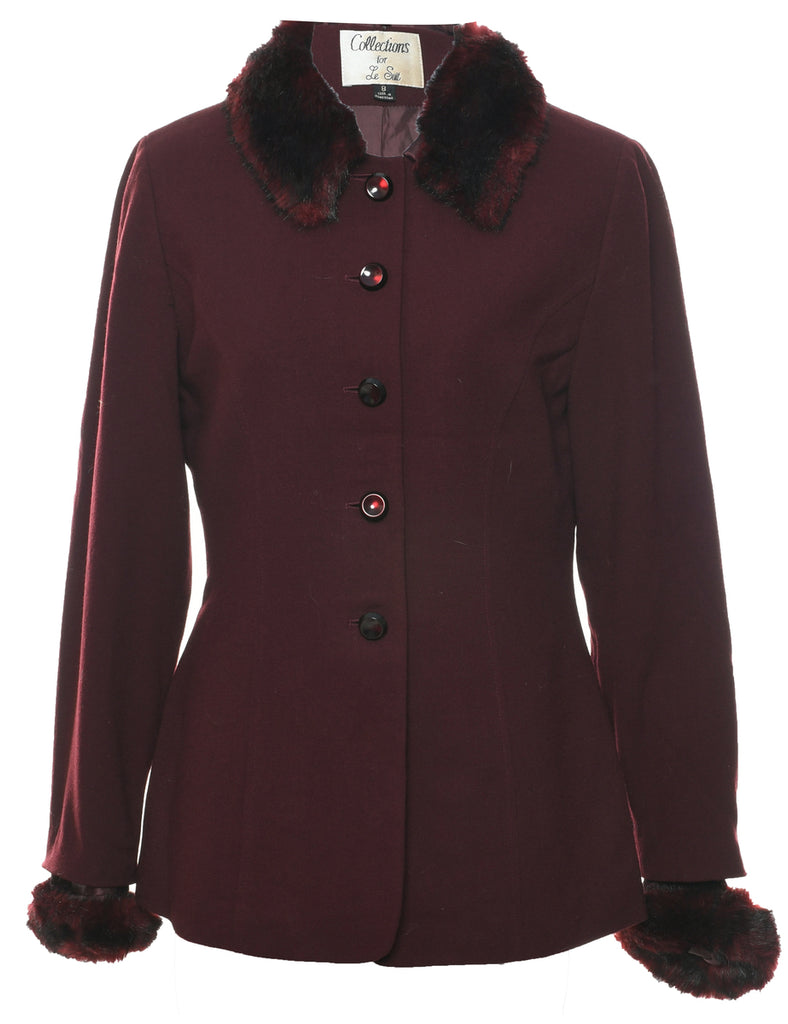 Maroon Jacket - M