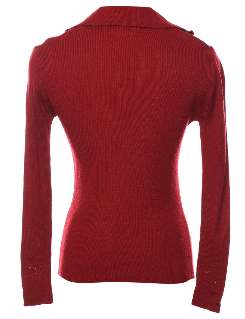 Maroon Jumper - S