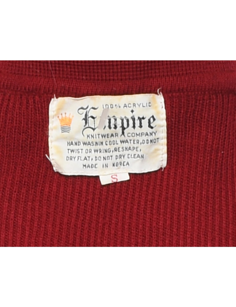 Maroon Jumper - S