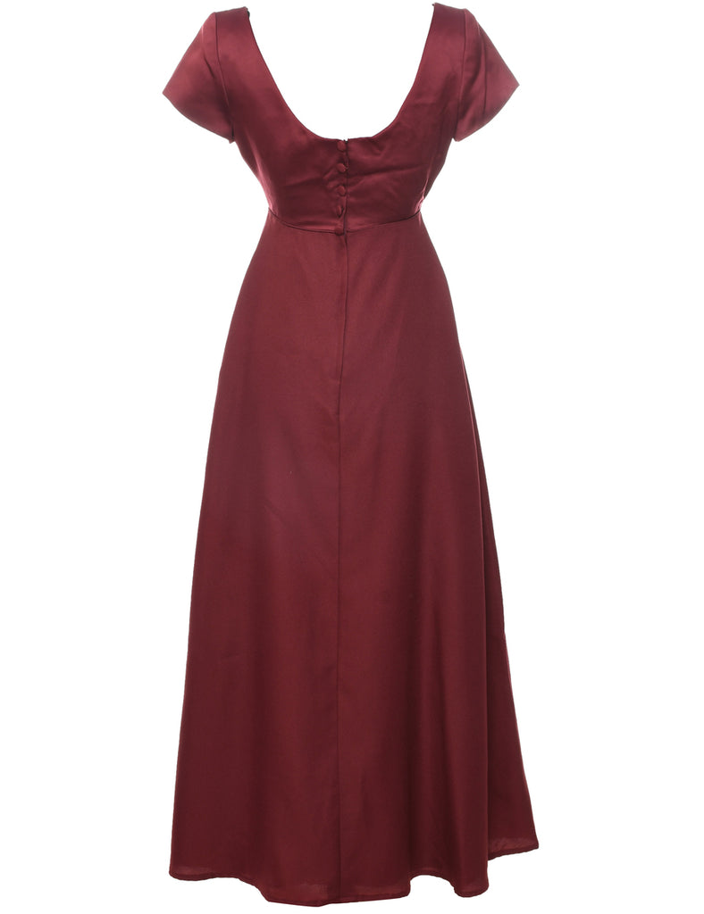 Maroon Prom Dress - S
