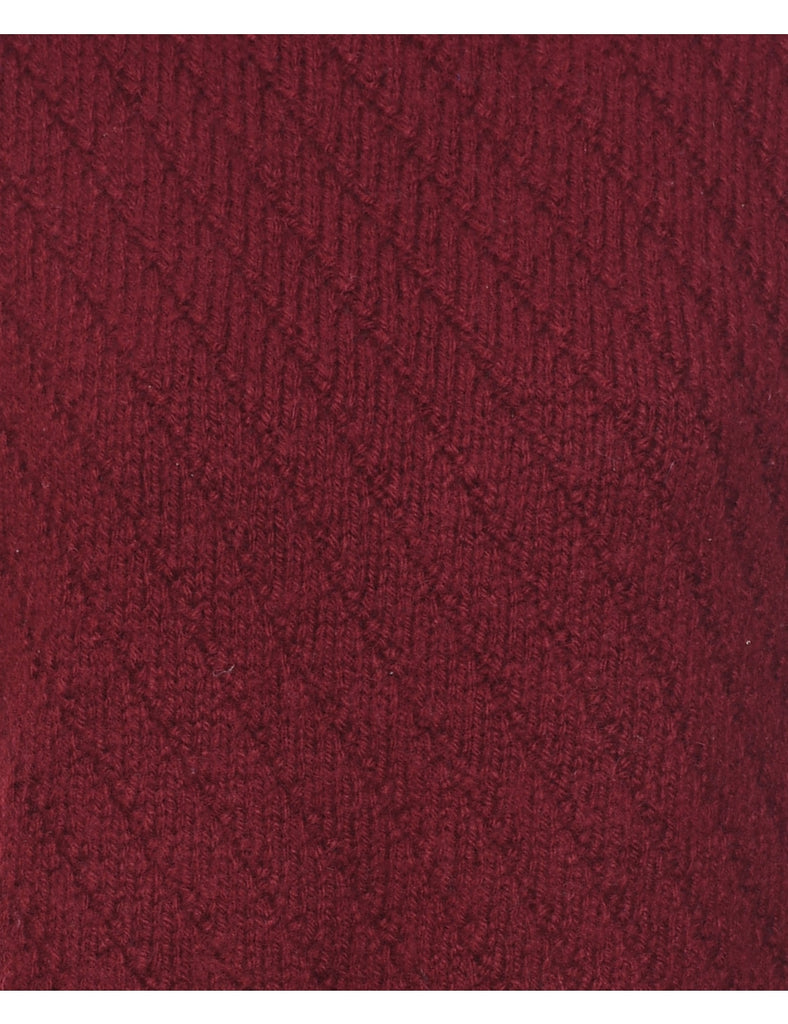 Maroon Vest - L