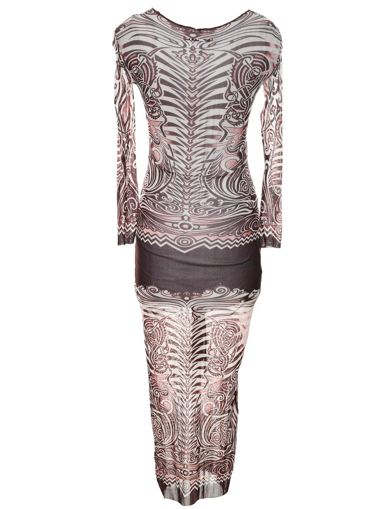 Medallion Print Dress - XS