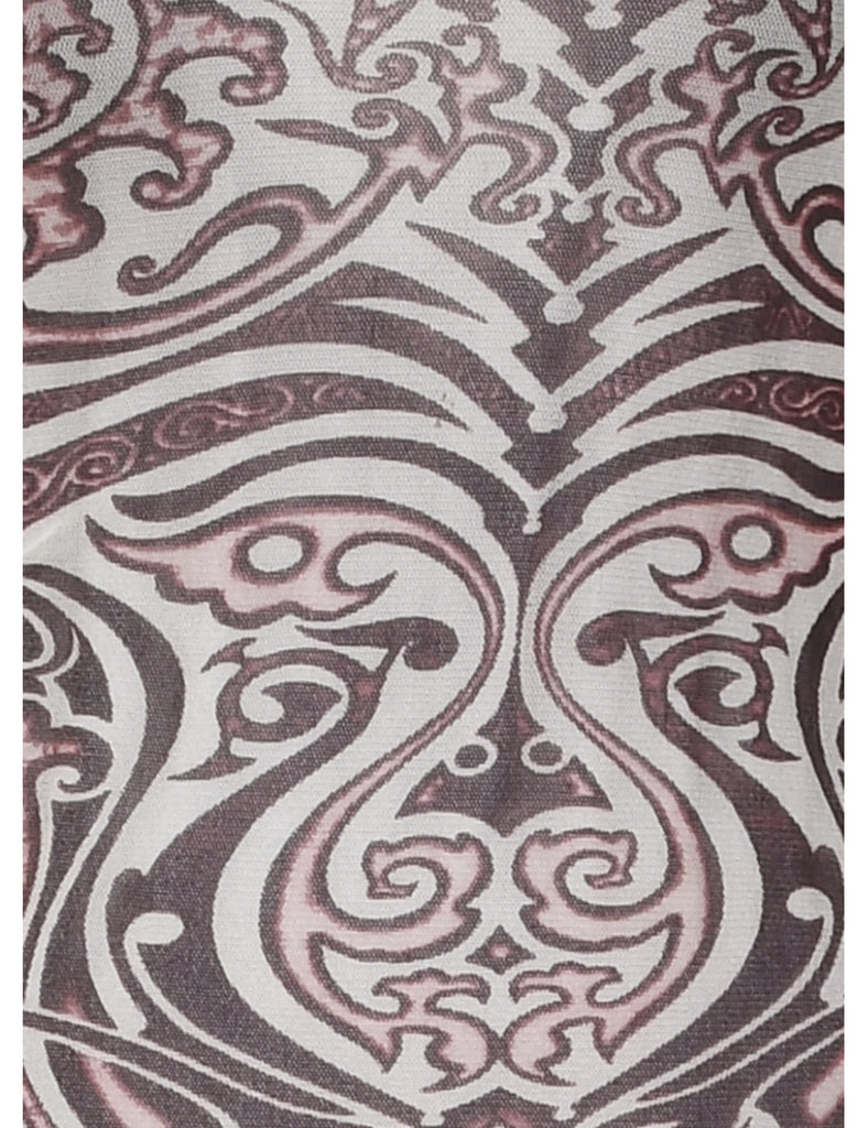Medallion Print Dress - XS