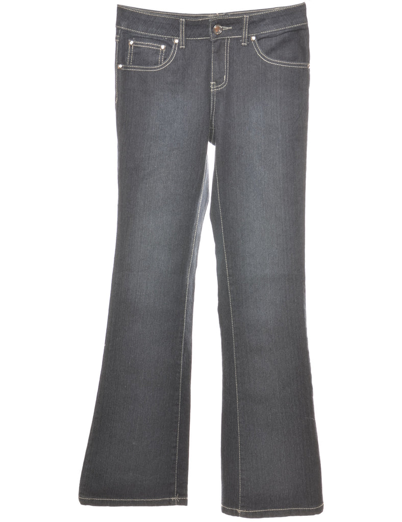 Medium Wash Boot Cut Jeans - W29 L32