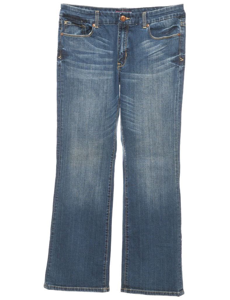 Medium Wash Bootcut Jeans - W34 L32