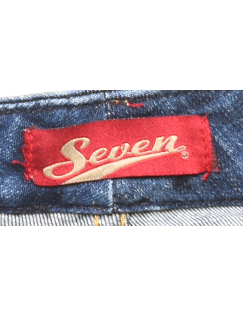 Medium Wash Bootcut Jeans - W34 L32