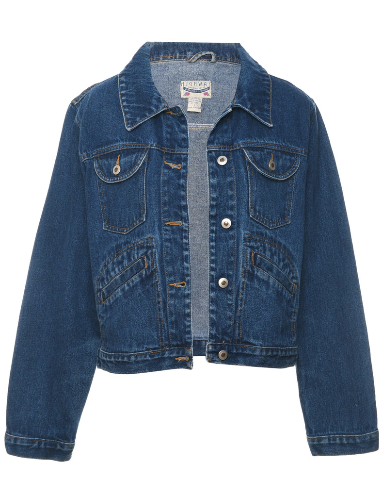 Medium Wash Denim 1990s Jacket - L