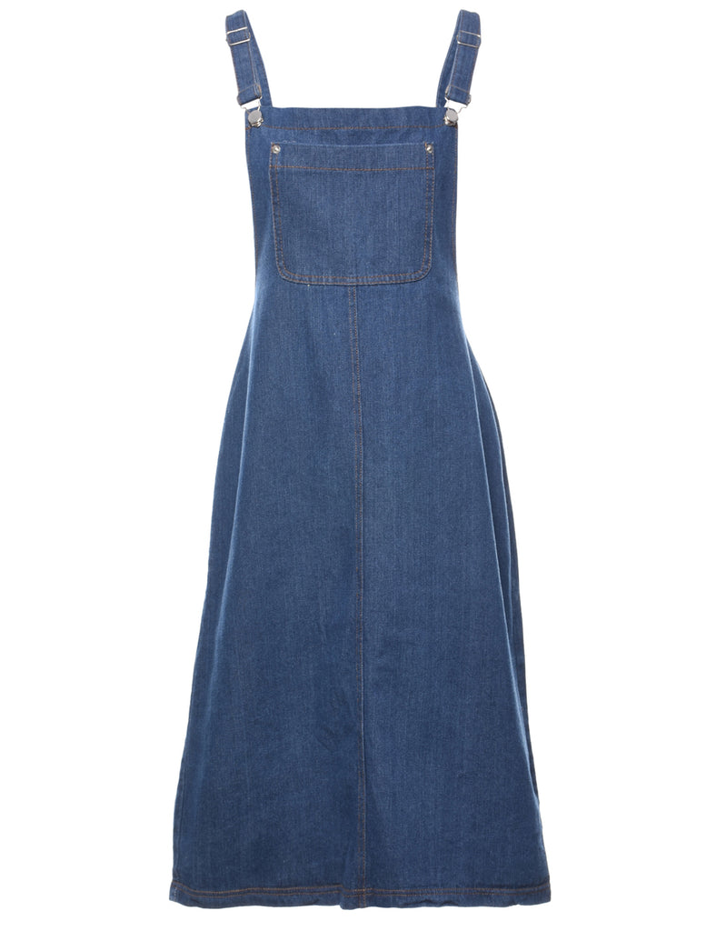 Medium Wash Denim Dress - M