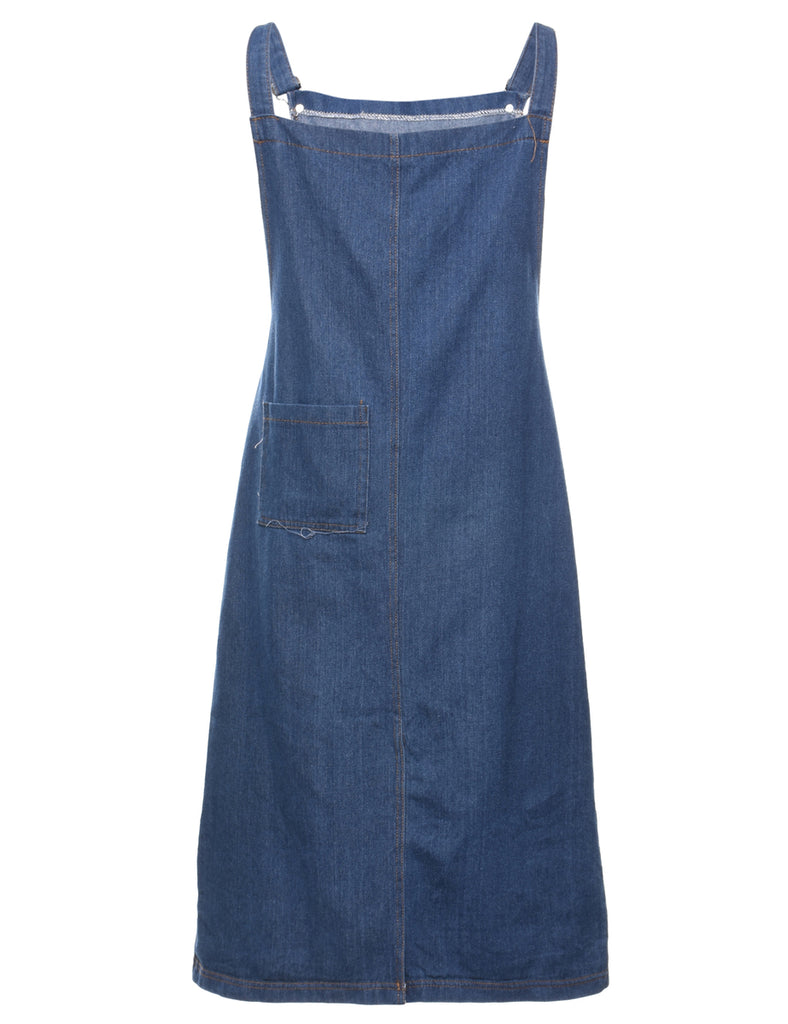 Medium Wash Denim Dress - M