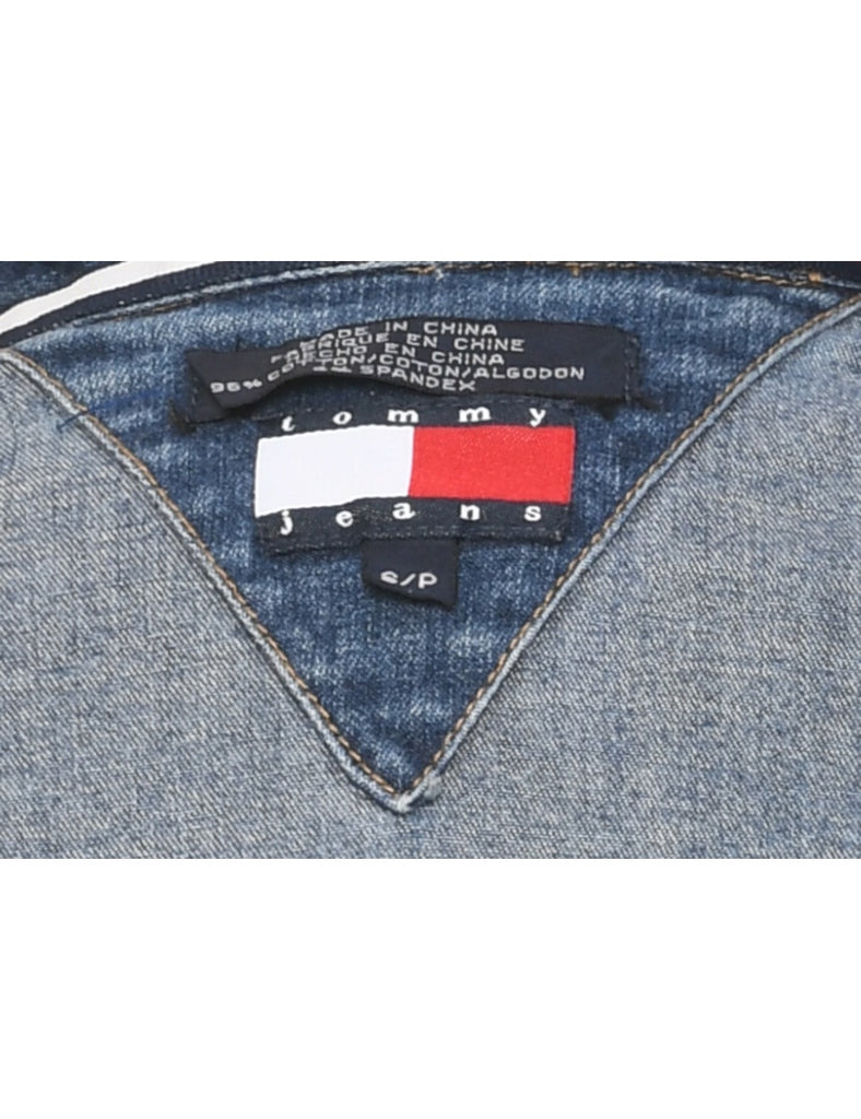 Medium Wash Denim Dress - S