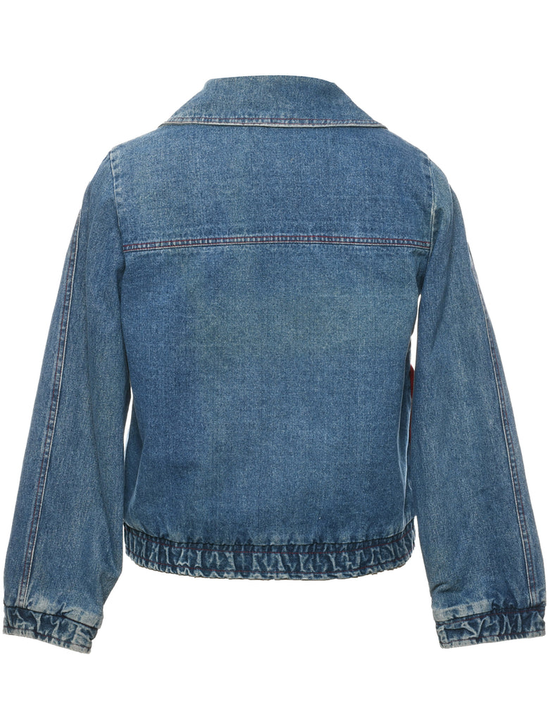 Medium Wash Denim Jacket - M