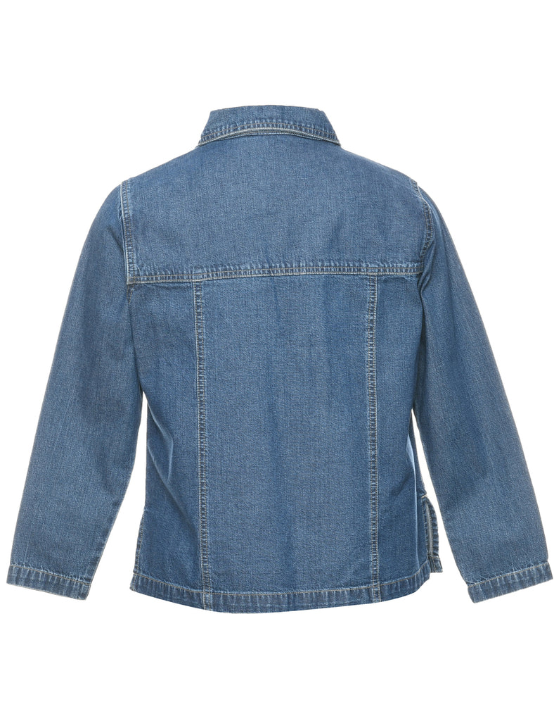 Medium Wash Denim Shirt - M
