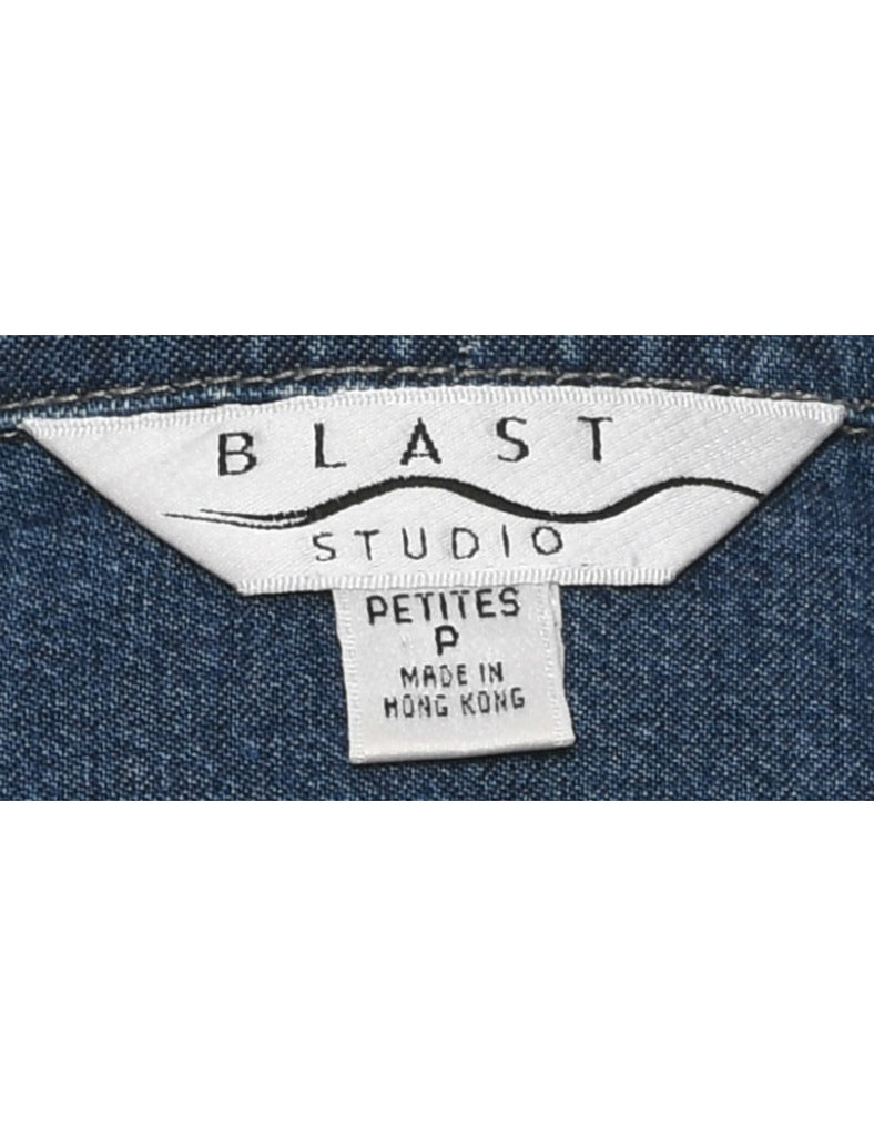 Medium Wash Denim Shirt - M
