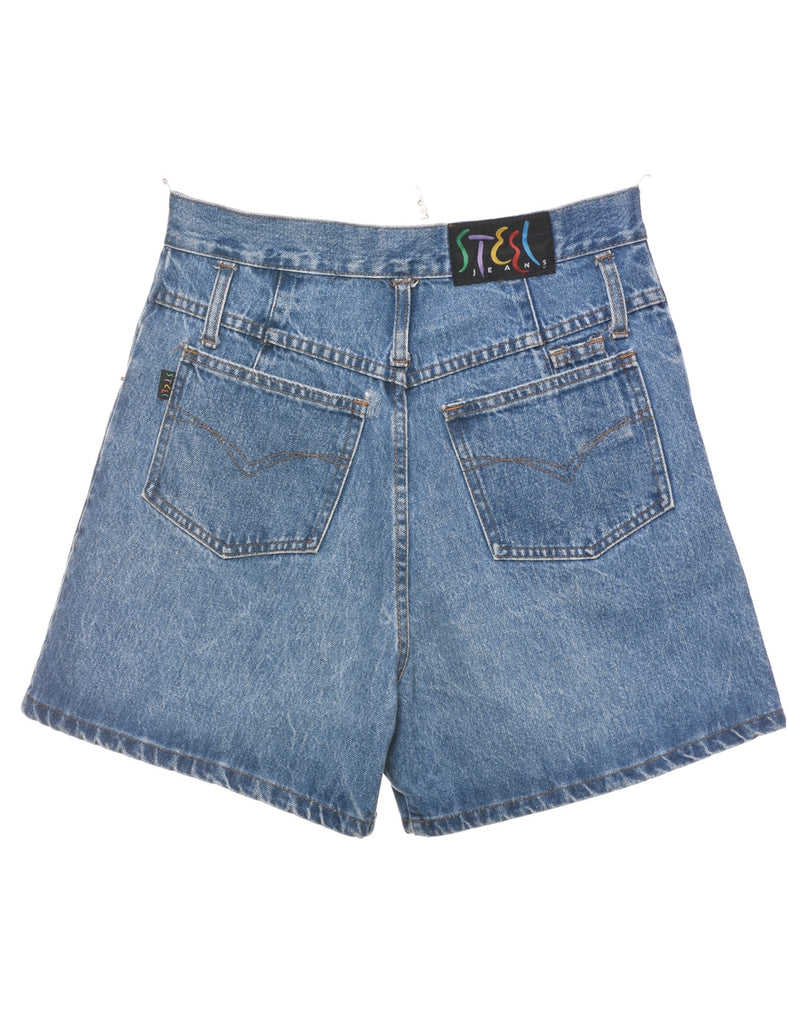 Medium Wash Denim Shorts - W28 L5