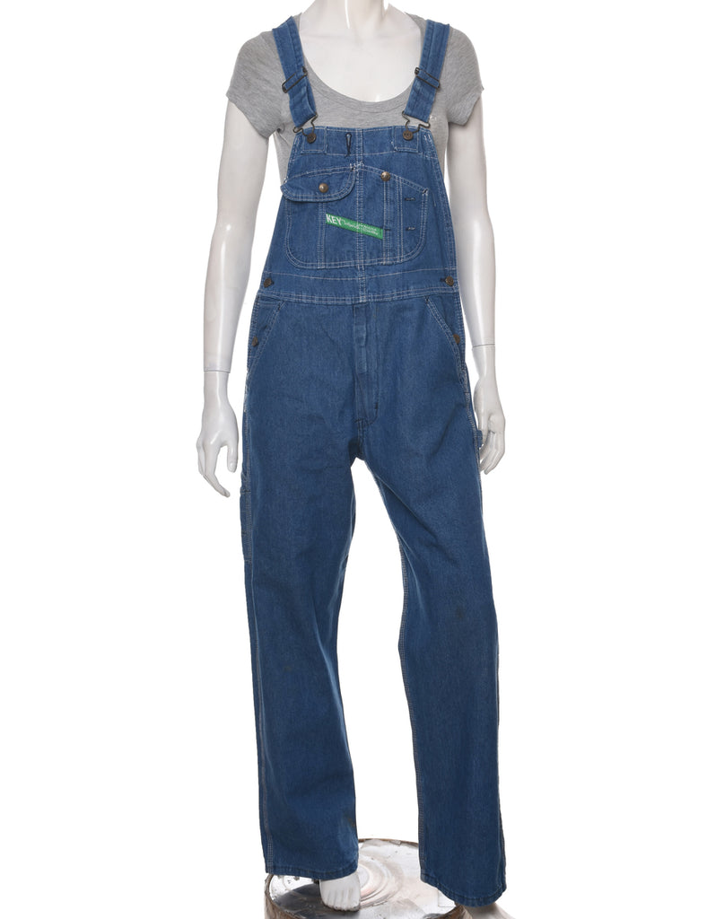 Medium Wash Dungarees - W33 L31