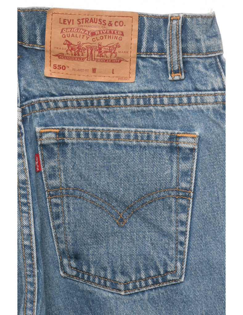 Medium Wash Levi's 550's Fit Jeans - W30 L26