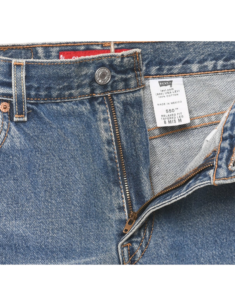 Medium Wash Levi's 550's Fit Jeans - W28 L31