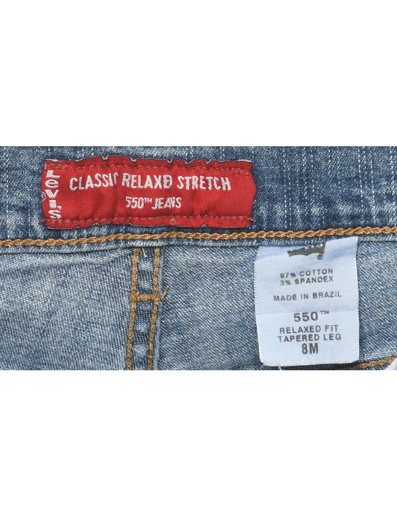 Medium Wash Levi's 550's Fit Jeans - W28 L30