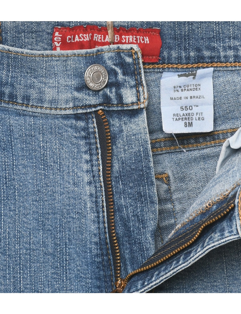 Medium Wash Levi's 550's Fit Jeans - W28 L30