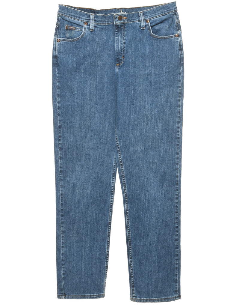 Medium Wash Tapered Jeans - W34 L33