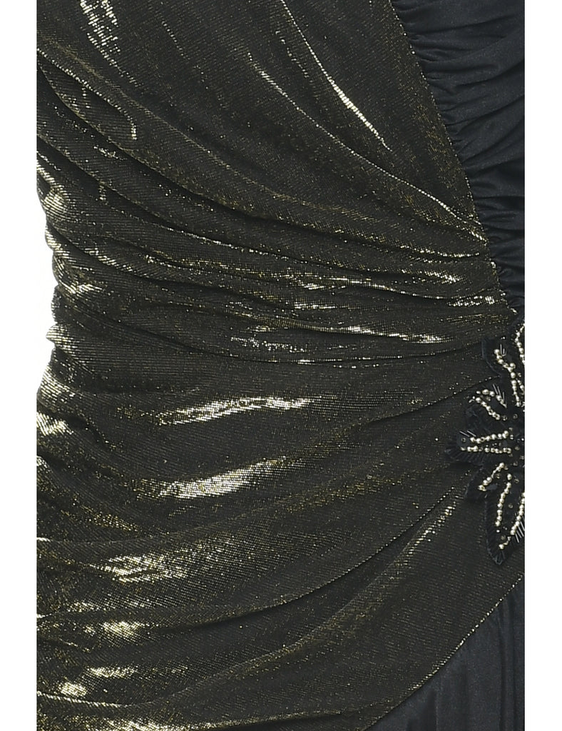 Metallic Evening Dress - S