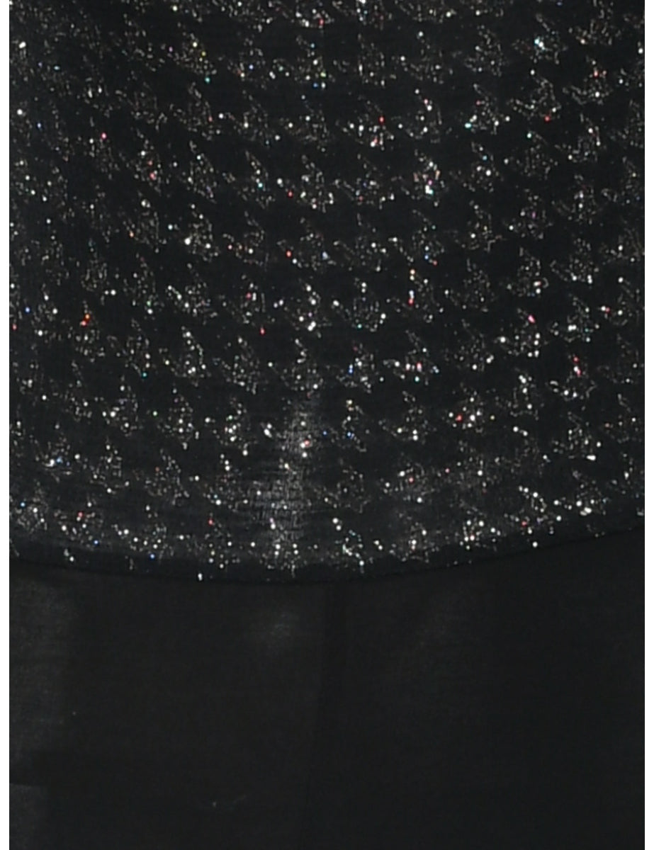 Metallic Finish Jumpsuit - XS
